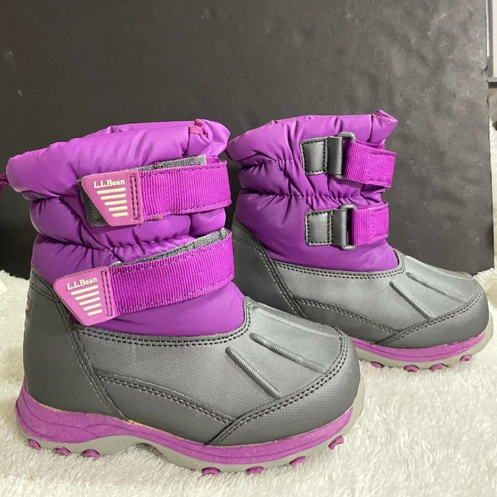 L.L Bean Kids Insulated Snow Boots